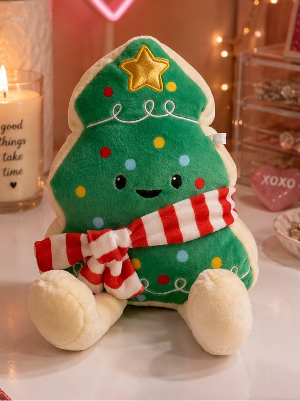 GiggleScape Christmas Tree Cookie Exclusive 7 Inch Plush